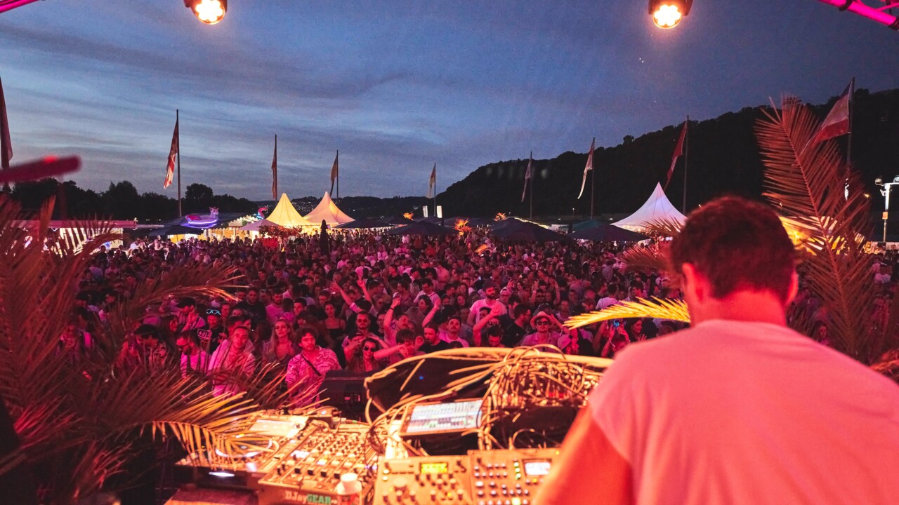 Electronic Wine Festival Deutsches Eck Koblenz © Electronic Wine am Deutschen Eck ©