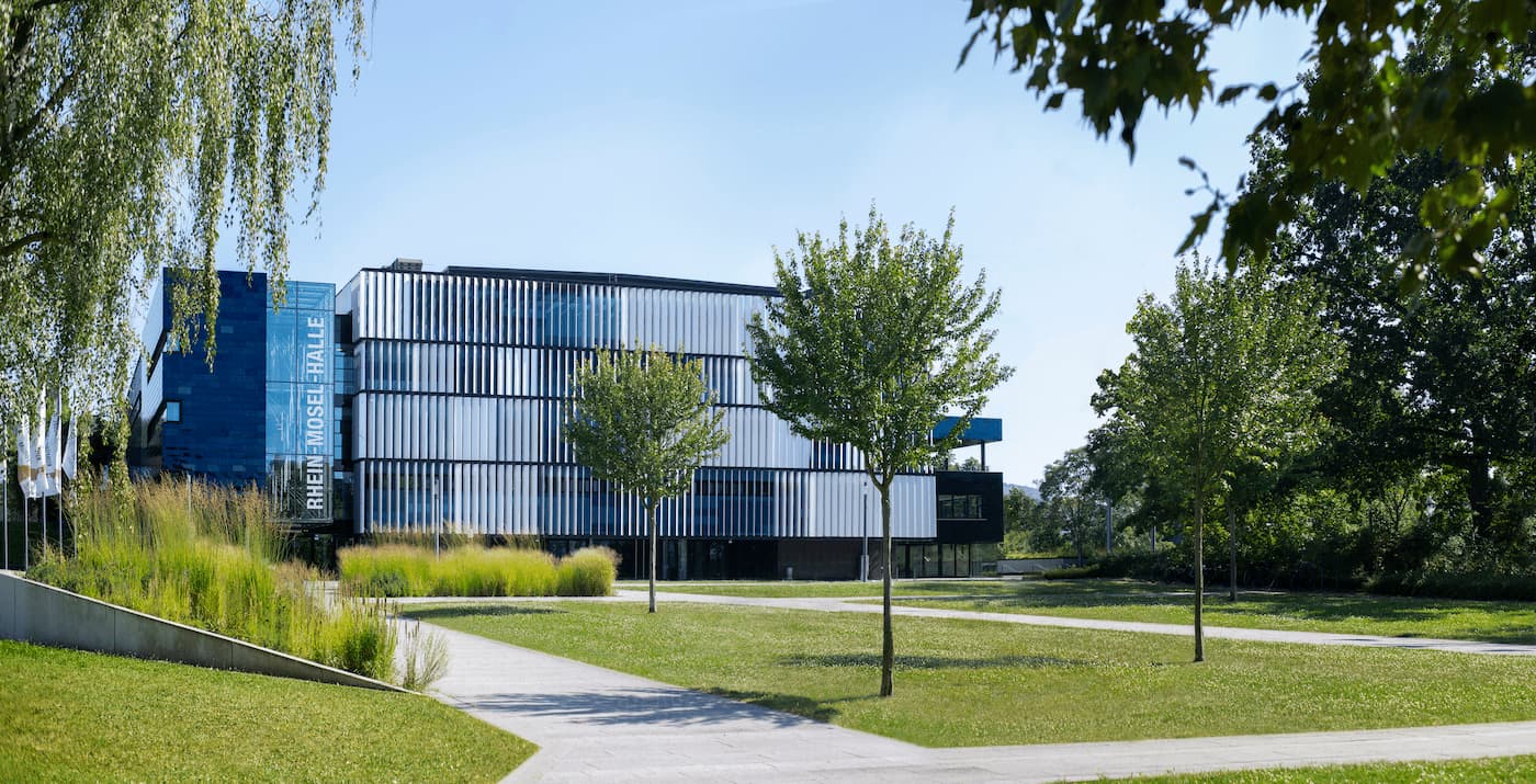 Koblenz Kongress: Die Rhein-Mosel-Halle in Koblenz © Gauls die Fotografen Koblenz Kongress: Die Rhein-Mosel-Halle in Koblenz © Gauls die Fotografen